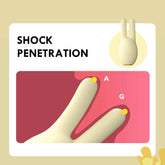 Vibrador de la serie Animal con 10 modos y control remoto inalámbrico. Masajeador de clítoris.